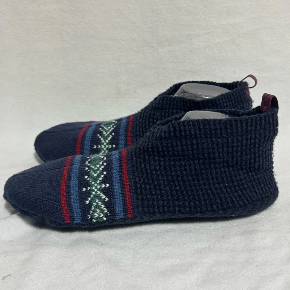 Bombas Fair Isle Gripper Slipper Size Mens Large 10-12.5 - Picture 6 of 11